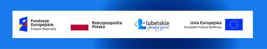 Logotypy Funduszy Europejskich