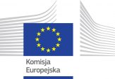 Na zdjęciu znajduje się logo Komisji Europejskiej