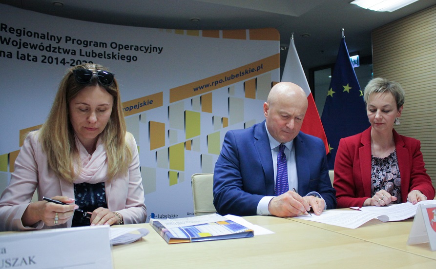 Podpisanie 3000 umowy z RPO WL na lata 2014-2020