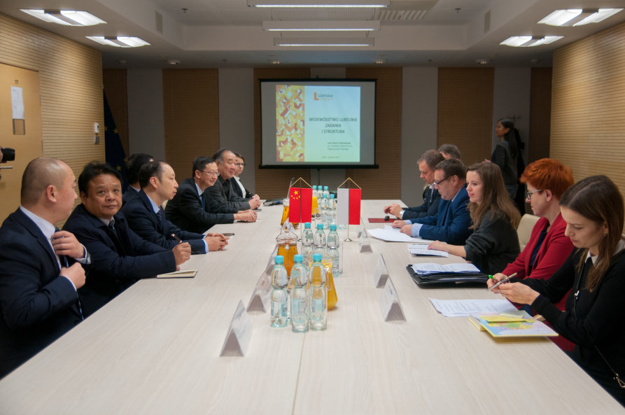 Wizyta delegacji Biura Organizacji chińskiej Prowincji Henan