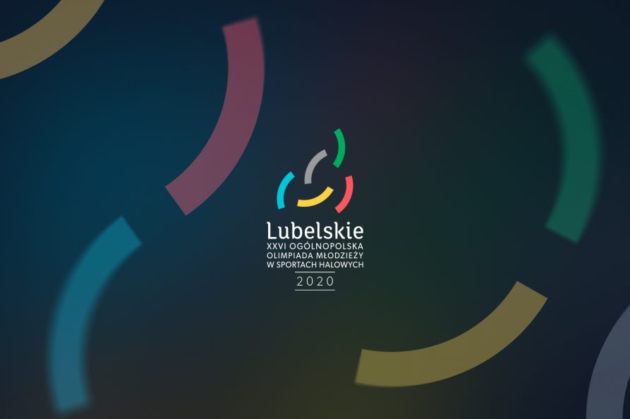 logo Ogólnopolskiej Olimpiady Młodzieży w sportach halowych "Lubelskie 2020"
