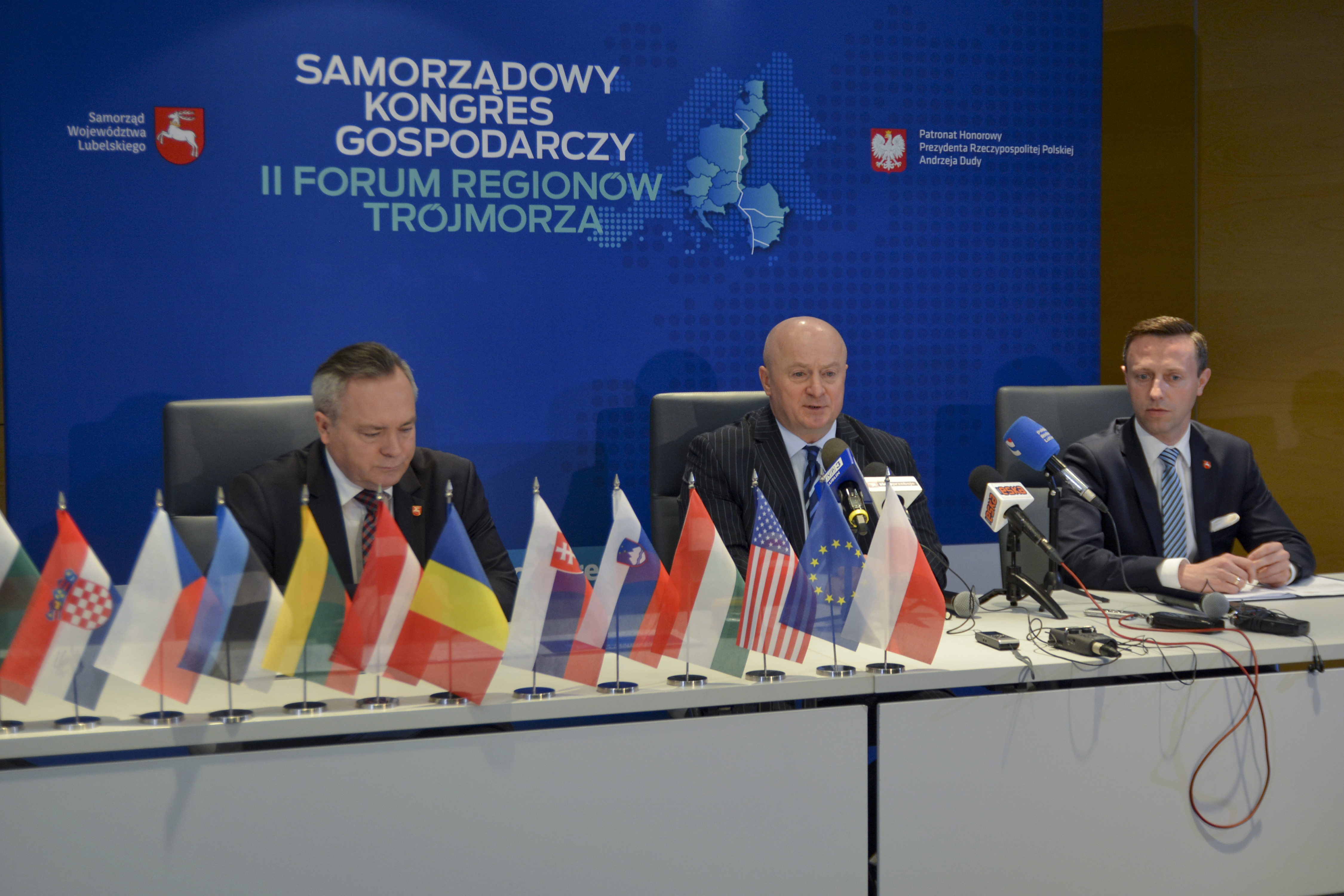 Forum Regionów Trójmorza – konferencja prasowa