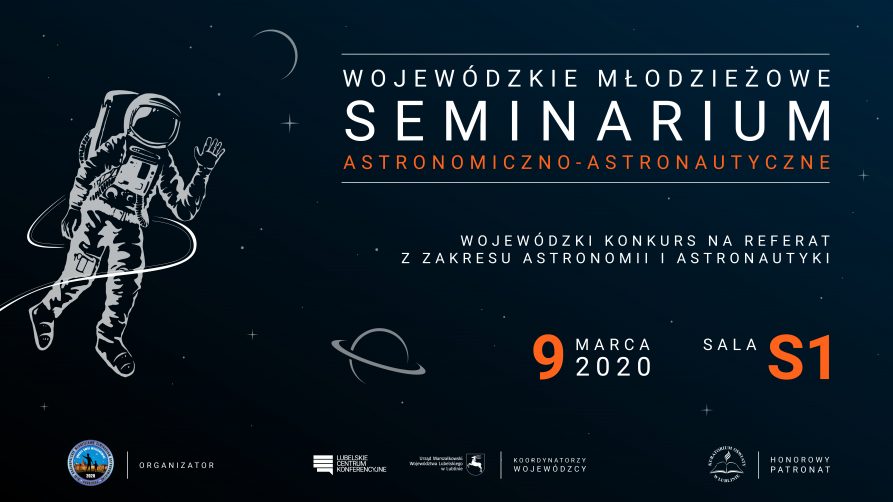 Zapraszamy na Wojewódzkie Młodzieżowe Seminarium Astronomiczne