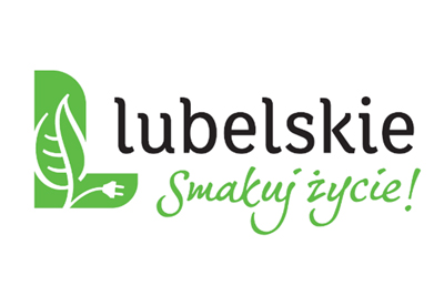 logo zielona litera L i napis lubelskie smakuj życie