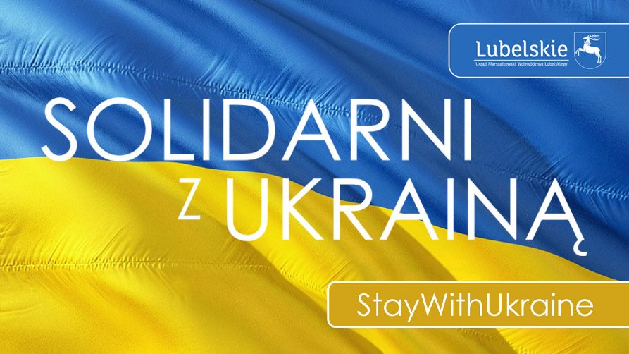 solidarni z Ukrainą - grafika