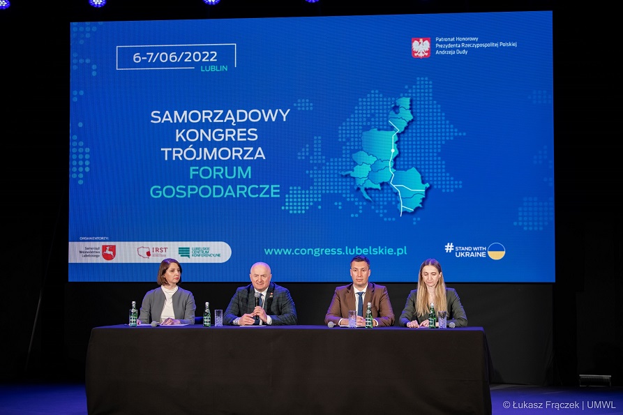 Konferencja zapowiadająca Samorządowy Kongres Trójmorza