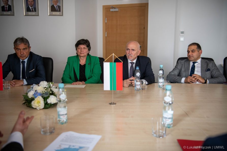 Spotkanie Marszałka J. Stawiarskiego z delegacją bułgarską