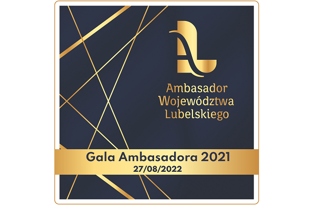 Logotyp wydarzenia ambasador województwa lubelskiego