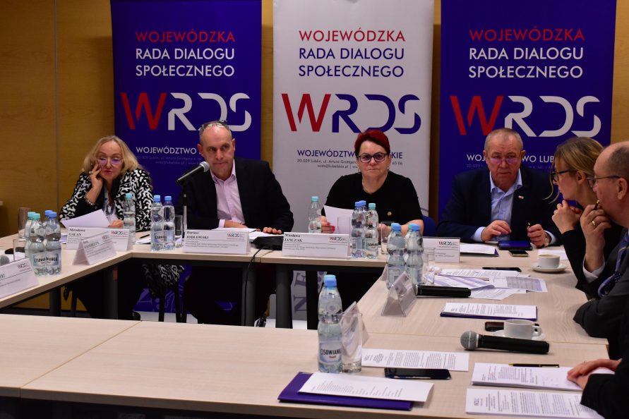 Przebieg posiedzenia Prezydium WRDS WL w dniu 7 października 2022 r.