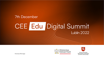 Logotyp wydarzenia Szczyt Edukacji Cyfrowy