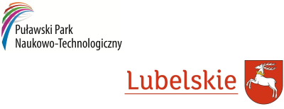 Logotyp Województwa Lubelskiego i Parku Naukowo-Technologicznego