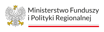 Logotyp Ministerstwa funduszy i Polityki Regionalnej
