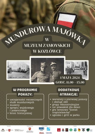 Mundurowa Majówka w Kozłówce