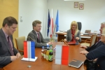 Spotkanie delegacji z Prowincji Gelderland z Marszałkiem Sławomirem Sosnowskim