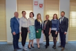 Na zdjęciu delegacja z Obwodu Tarnopolskiego wraz z pracownikami Urzędu Marszałkowskiego