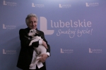 Hochman i ukochany pies Dyluś. Fot. Krzysztof Basiński