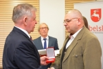 Wręczenie Medalu Pamiatkowego Województwa Lubelskiego Panu Andrzejowi Mazurkowi
