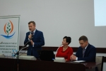 Konferencję w Chełmie prowadził wicemarszałek Krzysztof Grabczuk