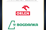 Logotypy partnerów Orlen i Bogdanka