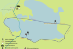 Mapa ścieżki „Perehod” przygotowana przez PPN (poleskipn.pl)