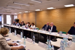 Członkowie WRDS WL  podczas posiedzenia