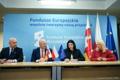 Podpisanie umów o dofinansowanie projektów w ramach programu Fundusze Europejskie dla Lubelskiego 2021-2027