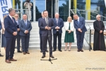 Przemówienie wicemarszałka Michała Mulawy podczas otwarcia basenu w Tomaszowie