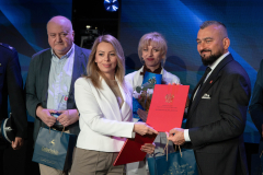 Od lewej: Wojciech Dec, Magdalena Filipek-Sobczak, Agnieszka Drozd-Bownik, Jarosław Kwasek