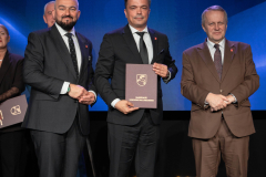 Od lewej: Jarosław Kwasek, Rafał Kamieniecki, Mieczysław Ryba