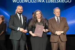 Od lewej: Jarosław Kwasek, Maria Kierepka, Mieczysław Ryba