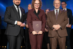 Od lewej: Jarosław Kwasek, Katarzyna Wójtowicz, Mieczysław Ryba