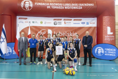 Drużyna dziewcząt z Kraśnika z trzecim miejscem