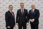 Władysław Ortyl, Andrzej Duda, Jarosław Stawiarski
