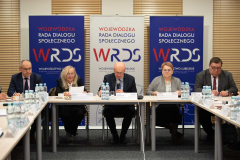 Członkowie Rady podczas posiedzenia plenarnego WRDS WL