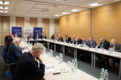 Członkowie WRDS WL podczas posiedzenia