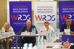Członkowie WRDS WL podczas posiedzenia Plenarnego