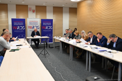 Członkowie SZR ds. Edukacji i Szkolnictwa Wyższego podczas posiedzenia