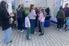 Stoisko Projektowe na Dniu Dziecka z Interreg Polska - Ukraina