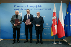 Od lewej: Jarosław Stawiarski, Krzysztof Bojarski, Piotr Breś
