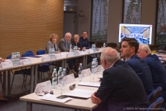 Na zdjęciu  znajduje się członkowie rady SZR ds. Edukacji  i Szkolnictwa Wyższego WRDS WL.