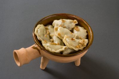 Karczmiskie pierogi z bobu