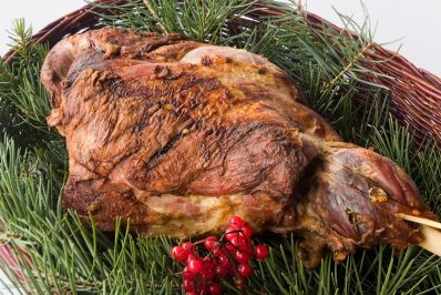 Pieczen z szynki dzika