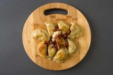 Pierogi z czerwona fasola