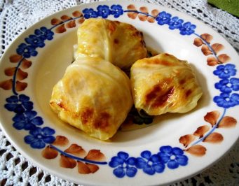 chodelskie golabki z kiszonej kapusty