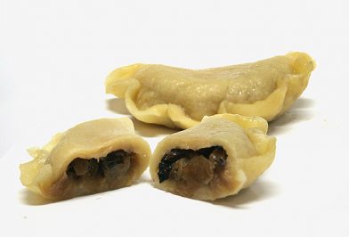 pierogi lipniackie z kapusta i grzybami