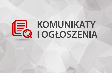 Komunikaty i ogłoszenia