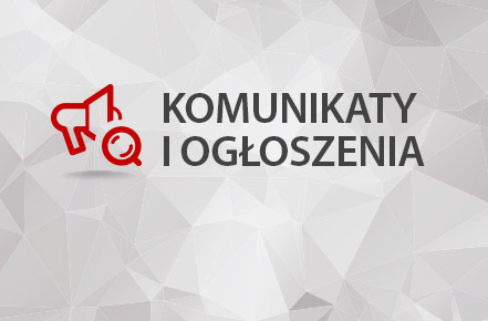 Komunikaty i ogłoszenia