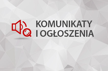 Komunikaty i ogłoszenia