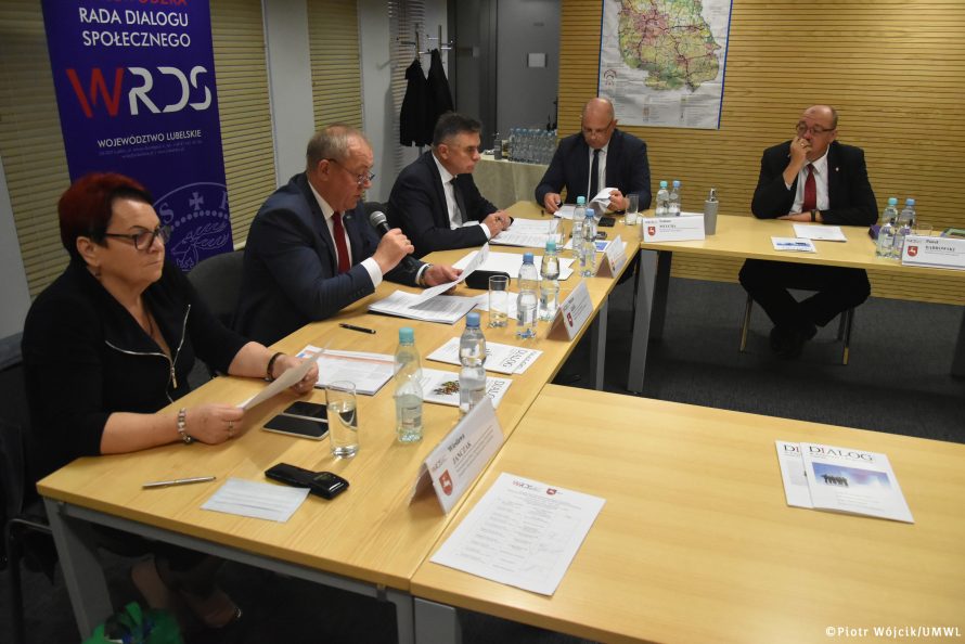 Prezydium WRDS WL w dniu 2 października 2020 r.