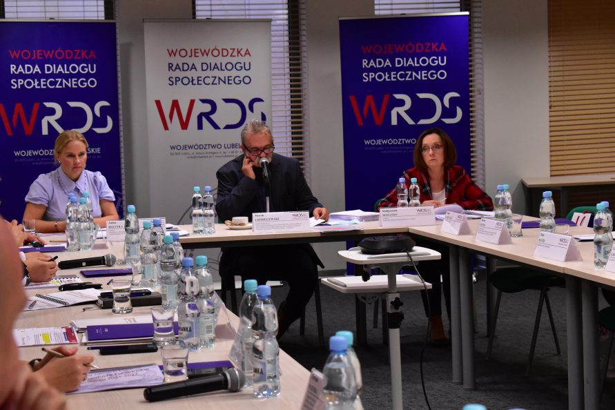 Posiedzenie Stałego Zespołu Roboczego ds. Polityki Społecznej i Ochrony Zdrowia WRDS WL